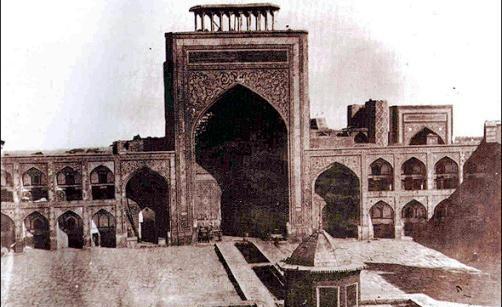 عکس قدیمی از حرم امام علی