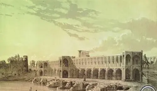عکس های قدیمی پل خواجو