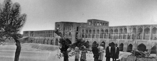 عکس های قدیمی پل خواجو