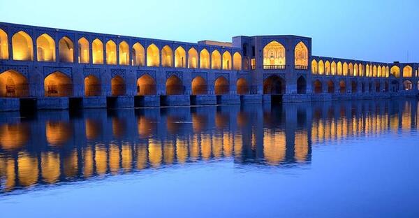عکس های قدیمی پل خواجو