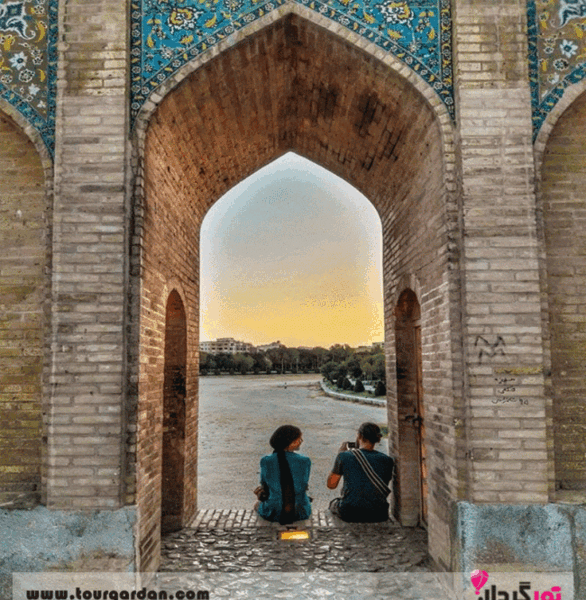 عکس های قدیمی پل خواجو