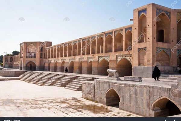 قدیمی ترین عکس پل خواجو