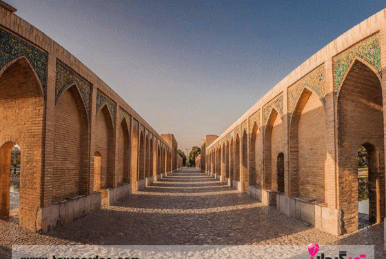 قدیمی ترین عکس پل خواجو