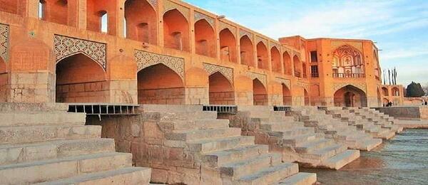 قدیمی ترین عکس پل خواجو