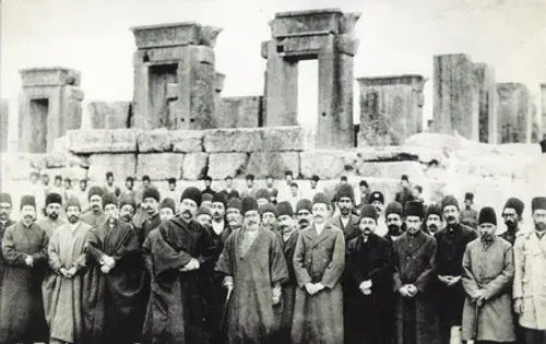 عکس قدیمی از تخت جمشید