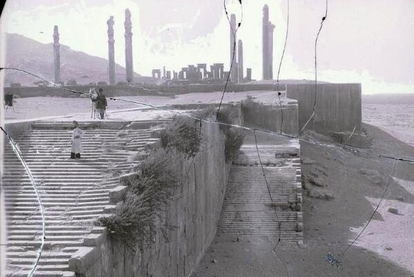 قدیمی ترین عکس تخت جمشید