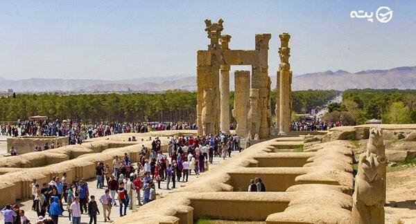 قدیمی ترین عکس تخت جمشید