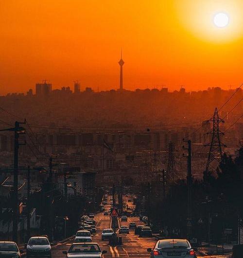 زیباترین عکس غروب آفتاب