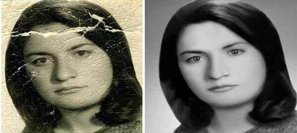 عکس قدیمی خراب شده