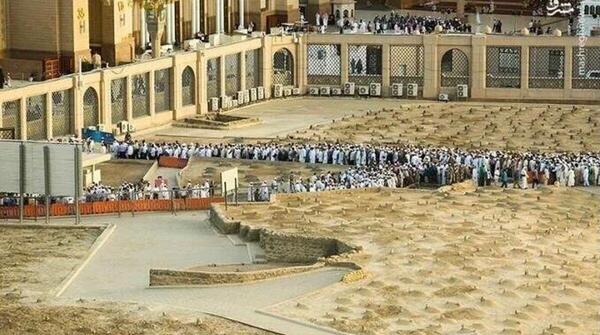قدیمی ترین عکس قبرستان بقیع