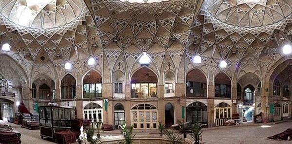 عکس بازار قدیمی قم