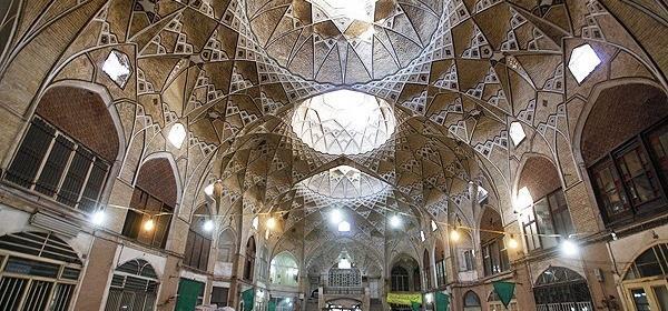 عکس بازار قدیمی قم