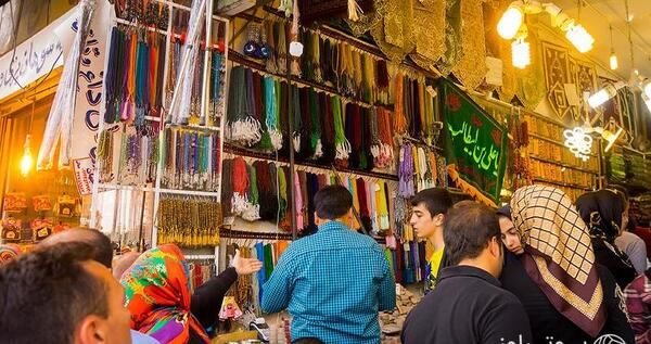 عکس بازار قدیمی قم