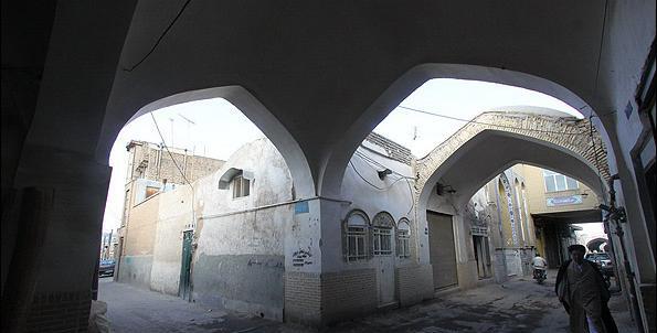عکس بازار قدیمی قم