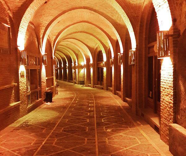 عکس بازار قدیمی قزوین