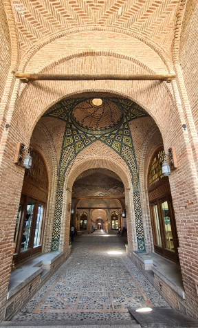 عکس بازار قدیمی قزوین