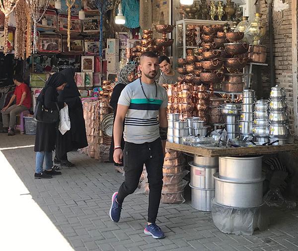 عکس بازار قدیمی قزوین