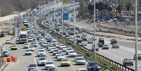عکس قدیمی جاده قزوین رشت
