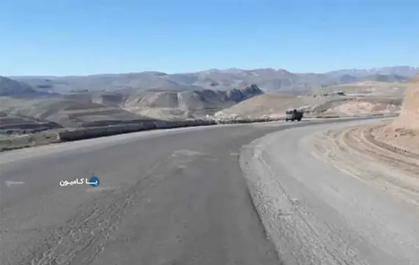 عکس قدیمی جاده قزوین رشت