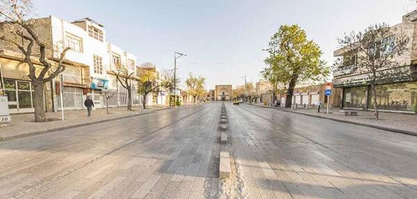 عکس قدیمی خیابان سپه قزوین