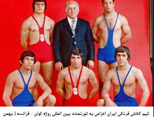 عکس کشتی گیران قدیمی کرمانشاه