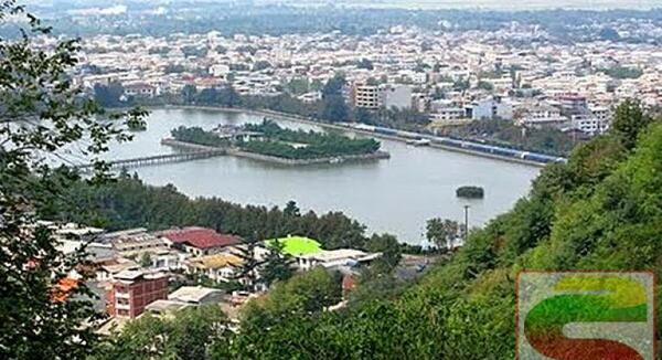 عکس قدیمی استخر لاهیجان