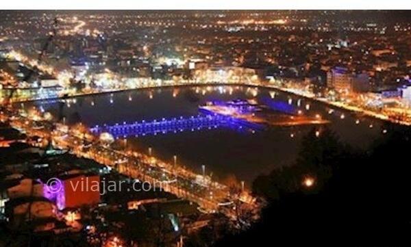 عکس قدیمی استخر لاهیجان