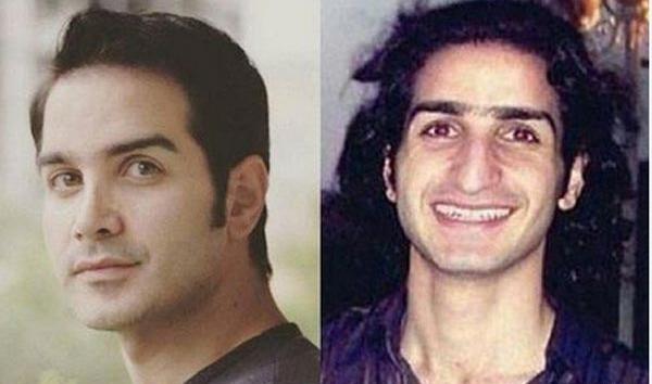 عکس قدیمی محسن یگانه قبل از عمل بینی
