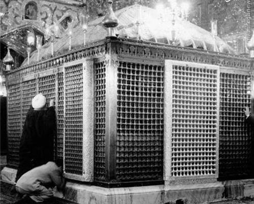 عکس قدیمی مشهد امام رضا