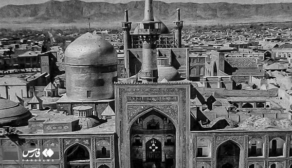 عکس قدیمی مشهد مقدس