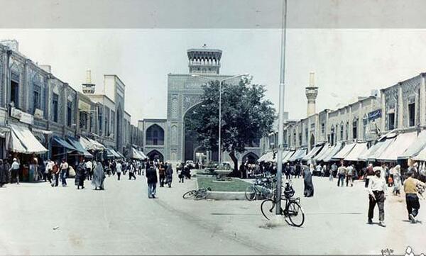 عکس قدیمی مشهد مقدس