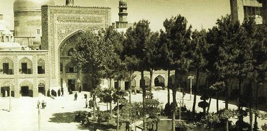 عکس قدیمی مشهد مقدس