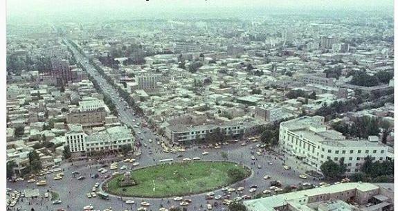 عکس قدیمی میدان شهدا مشهد