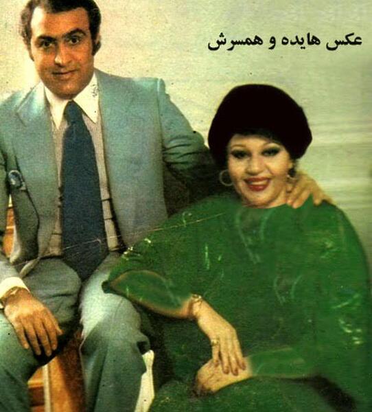 عکس خواننده قدیمی هایده