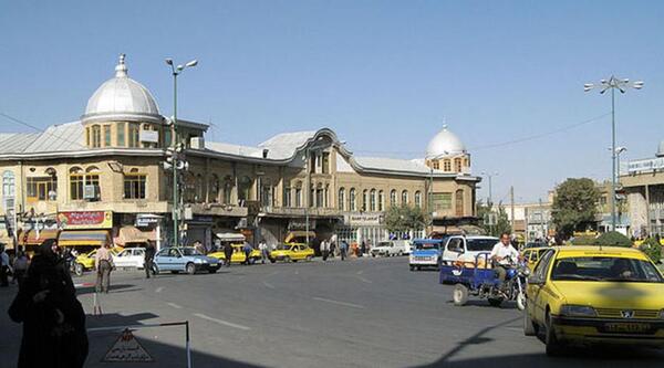 عکس قدیمی میدان همدان