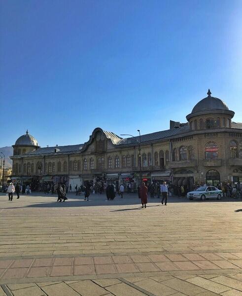 عکس قدیمی میدان همدان