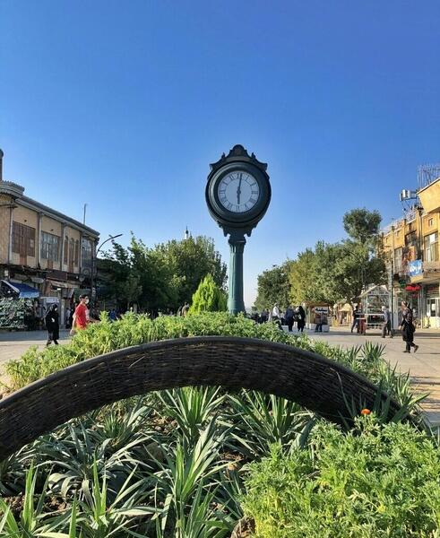 عکس قدیمی میدان همدان