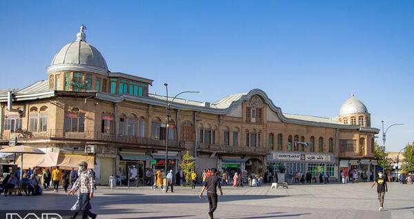 عکس قدیمی میدان همدان