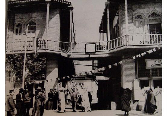 عکس قدیمی میدان همدان