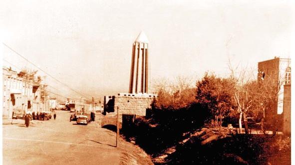 عکس قدیمی میدان همدان