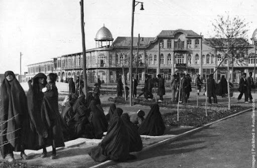 عکس قدیمی شهر همدان