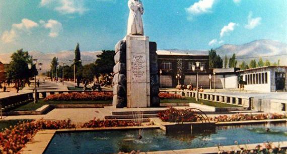 عکس قدیمی شهر همدان