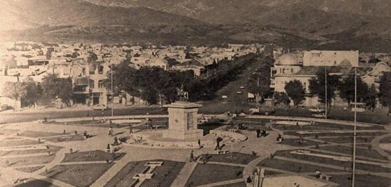 عکس قدیمی شهر همدان