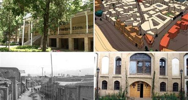 عکس قدیمی شهر همدان