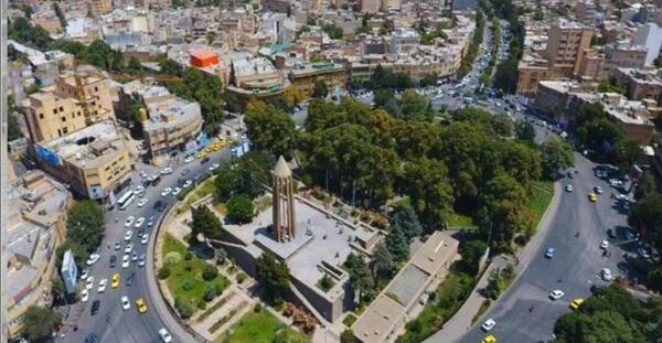 عکس قدیمی شهر همدان