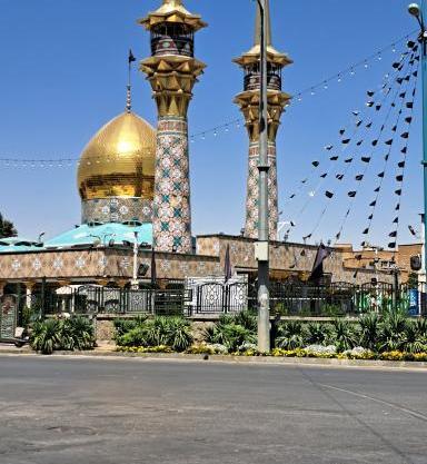 عکس قدیمی امامزاده عبدالله همدان