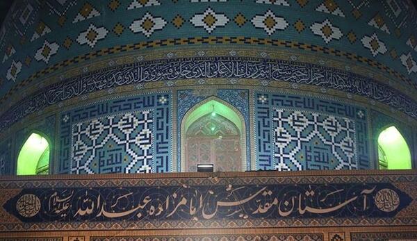 عکس قدیمی امامزاده عبدالله همدان
