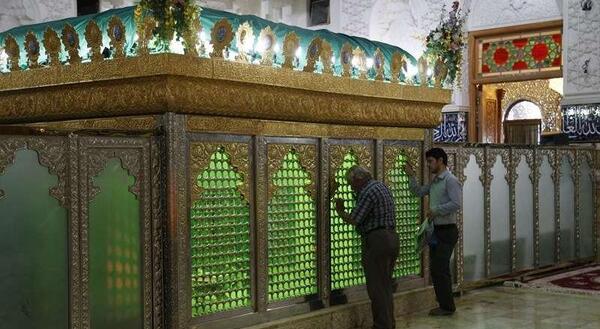 عکس قدیمی امامزاده عبدالله همدان