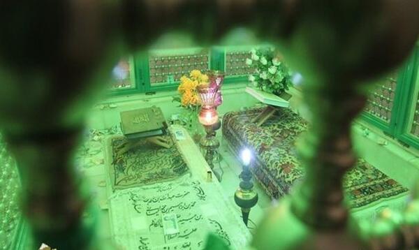 عکس قدیمی امامزاده عبدالله همدان