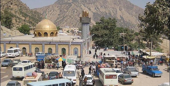 عکس قدیمی امامزاده عبدالله همدان